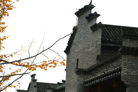 古建筑房檐一角