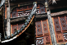 古房子房檐 建筑