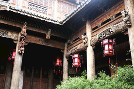 古建筑老房子古镇风光