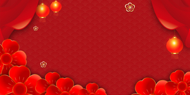 红色喜庆背景