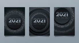 2021 新年展板背景