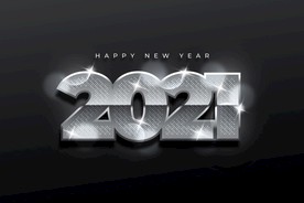 2021 新年展板背景