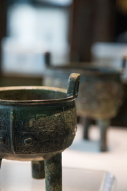 香炉铜制复古背景海报素材