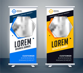 X展架模板 易拉宝