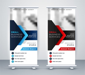 X展架模板 易拉宝