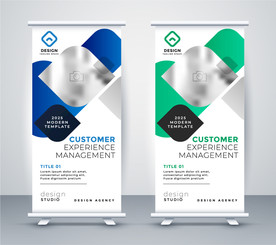 X展架模板 易拉宝