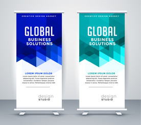 X展架模板 易拉宝