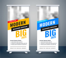 X展架模板 易拉宝