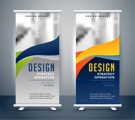 X展架模板 易拉宝