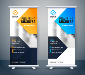 X展架模板 易拉宝