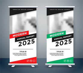 X展架模板 易拉宝