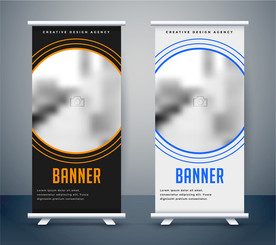 X展架模板 易拉宝