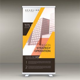 X展架模板 易拉宝