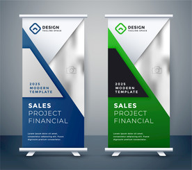 X展架模板 易拉宝