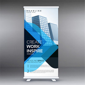 X展架模板 易拉宝