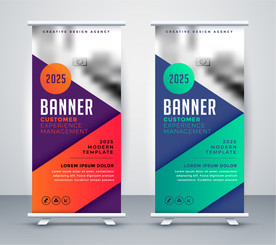 X展架模板 易拉宝