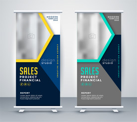 X展架模板 易拉宝