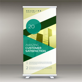 X展架模板 易拉宝