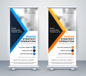 X展架模板 易拉宝