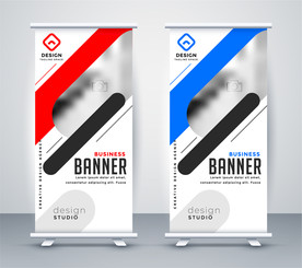 X展架模板 易拉宝