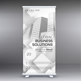 X展架模板 易拉宝