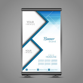 X展架模板 易拉宝