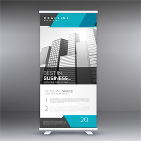 X展架模板 易拉宝