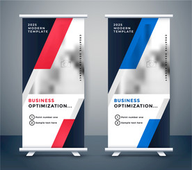 X展架模板 易拉宝