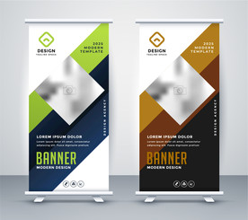 X展架模板 易拉宝