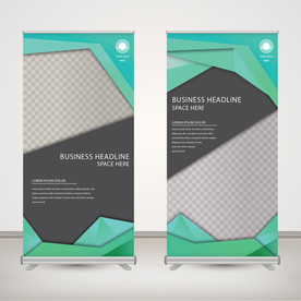 X展架模板 易拉宝