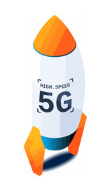 5G信息高速化智能时代