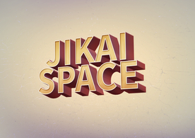 复古立体文字PSD贴图样机