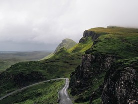 高山雨后