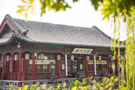 湖畔 风景 名胜 公园 大明湖