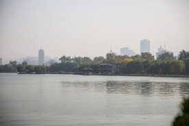 湖畔 风景 名胜 公园 大明湖