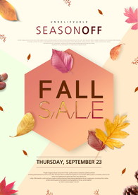 秋日海报