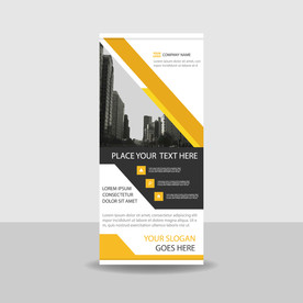 X展架模板 易拉宝