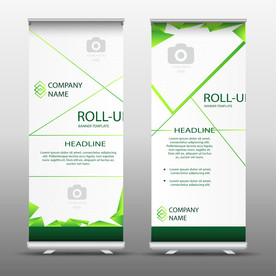 X展架模板 易拉宝