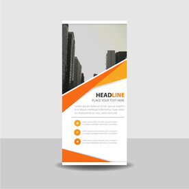 X展架模板 易拉宝