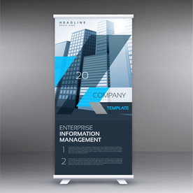 X展架模板 易拉宝