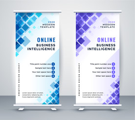 X展架模板 易拉宝