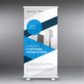 X展架模板 易拉宝