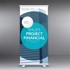 X展架模板 易拉宝