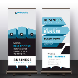 X展架模板 易拉宝