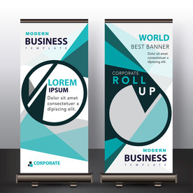 X展架模板 易拉宝