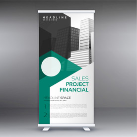 X展架模板 易拉宝