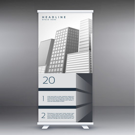 X展架模板 易拉宝