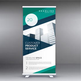 X展架模板 易拉宝