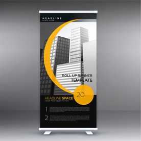 X展架模板 易拉宝