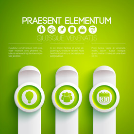 信息图模板 流程